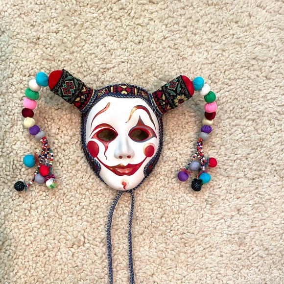 Vintage ceramic theater theatrical face masks wall hanging - Picture 6 of 7